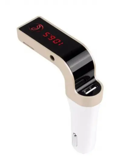 Auris Carg7 Bluetooth Araç Kiti Fm Transmitter Gold