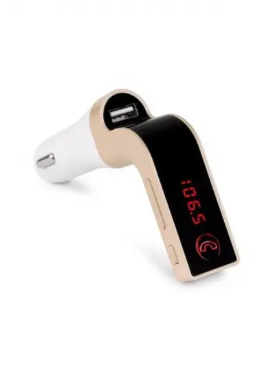 Auris Carg7 Bluetooth Araç Kiti Fm Transmitter Gold