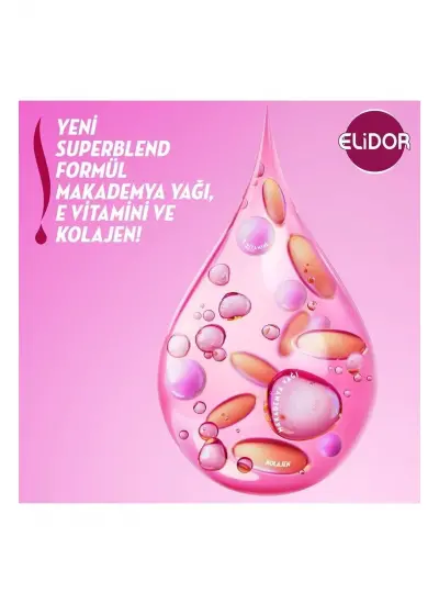 Elidor Superblend 2'si 1 Arada Şampuan & Krem Güçlü Ve Parlak 400 Ml