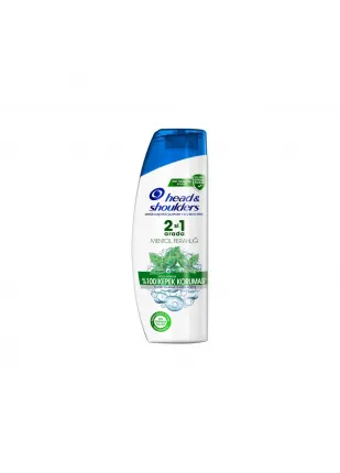 Head & Shoulders 2'si 1 Arada Şampuan Mentol Ferahlığı 250 ml