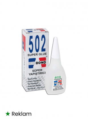 502 EVOBOND® Süper Yapıştırıcı 20gr