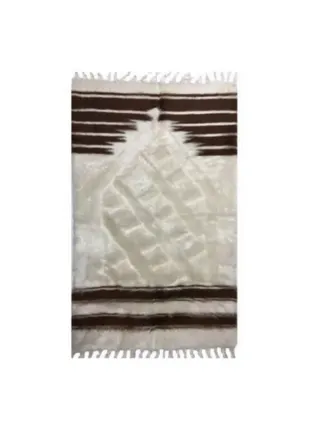 Bej Siirt Battaniyesi El Dokuma Tiftik Seccade 80x120 Bej Siirt Battaniyesi El Dokuma Tiftik Seccade 80x120