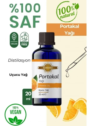 Portakal Yağı 20 ml (CANLILIK VE FERAHLIK)
