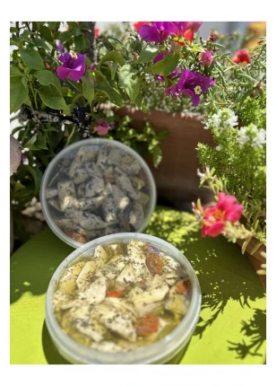 500 gr Zeytinyağlı Doğranmış Bebek Enginar Salatası