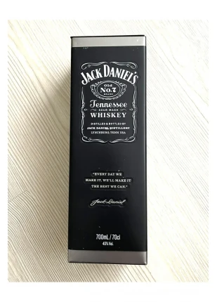 TENEKE KUTU TEMİZ METAL ŞİŞE KUTUSU 70CL NO44