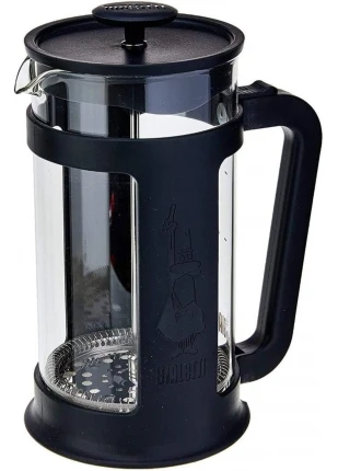 - Smart French Press: Yaklaşık 1L kapasiteli kahve hazırlayıcı | Siyah Polipropilen G