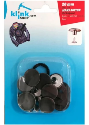 shpwave Düğme 20 mm Kendin Yap Kiti, Kot Pantolon, Kot Mont için Çekiçle Uygulama Aparatları v