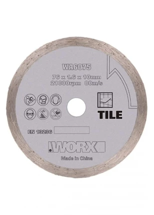 aclya 76 mm parçalayıcı için, diski, WX801 elmas kesme WA6075 Yeni acshop 1058548