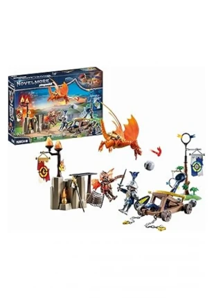 Playmobil Novelmore 71210 Novelmore Ve Burnham Raiders - Turnuva Sahası, 4 Yaşından Büyük Çocuklar