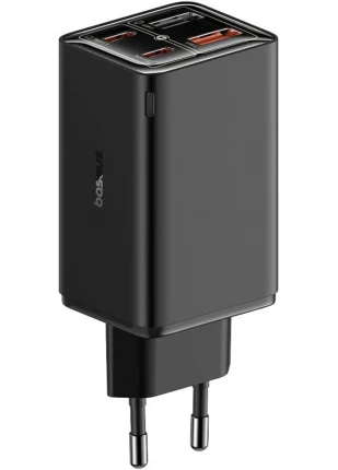 Simurg GaN 6 Pro 2C+2U 65W Şarj Cihazı-Siyah Fire 1094518