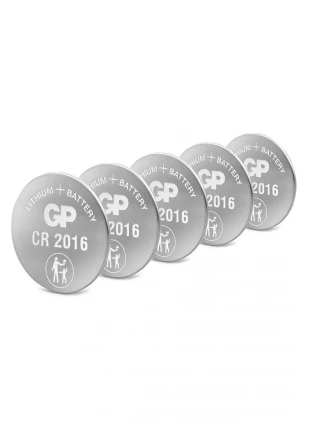 Batteries Cr2016 2016 Boy Lityum Düğme Pil, 3 Volt, 5'Li Kart TrendSell 226456