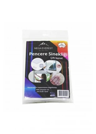 metrashop ÇİFT KANAT TÜL PENCERE SİNEKLİK 100X150CM - 5MT BANT shopbuyx 1113377