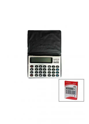 12 HANELİ MİNİ CEP - KILIFLI HESAP MAKİNESİ6.6X1.9X9.3CM TS-520B