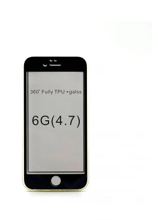 mrtshop 6 Plus / 6S Plus Uyumlu Önlü Arkalı 360 Kaplayan Silikon Kılıf (Siyah) Sphere 529847
