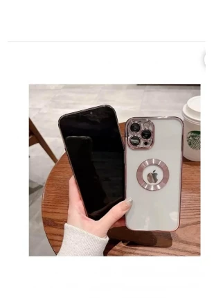 metrashop aks iPhone 13 pro Max uyumlu lens korumalı lazer kılıf rose gold shopbuyx 1113377