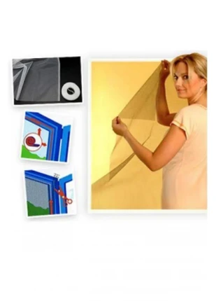 metrashop Pencere Cam Sinekliği-Beyaz ( 100 cm x 150 cm. ) shopbuyx 1113377