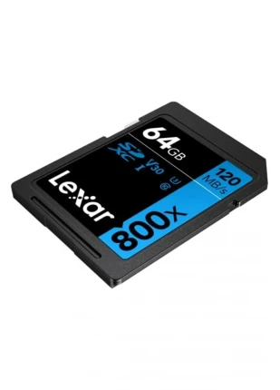 V30 U3 write C10 read 45MB/s to 120MB/s cards, up SDXC™ UHS-I Professional 800x 64GB