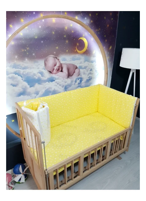 Sarı Yıldız Desen