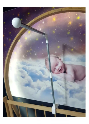 Bebek Beşik Cibinlik Aparatı 40x80 cm (Her Beşiğe Uygundur)