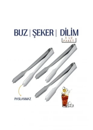Buz Maşası Tiffany Design 3 lü PAKET