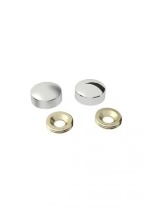 Vida Kapama Kapağı 13 Mm, Krom - 100 Adet