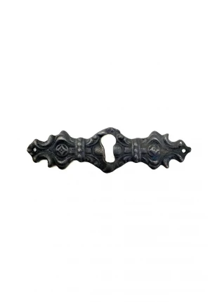 Antika Tarz Dekoratif Pirinç Anahtar Ağızlığı - 28X104Mm, Oksit
