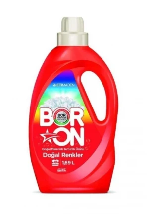 Boron Sıvı Çamaşır Deterjanı Renkliler 1,69 Lt X 4 Adet