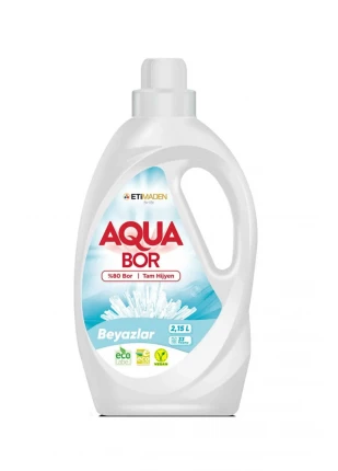 AQUABOR BEYAZLAR İÇİN SIVI DETERJAN 2.15 L 33 YIKAMA
