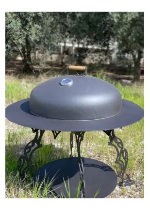 Basınç Göstergeli BBQ Kiti – Tütsü Hazneli Kapak & 60 cm Izgara Basınç Göstergeli BBQ Kiti – Tütsü Hazneli Kapak & 60 cm Izgara