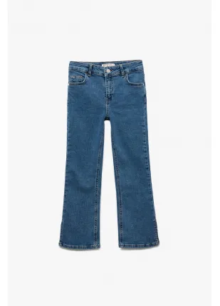 Kız Çocuk Kot Pantolon 5SKG40118AD Indıgo