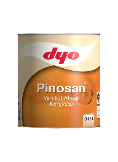 Pinosan Vernikli Ahşap Kor. 0,75 LT K. Koyu Meşe