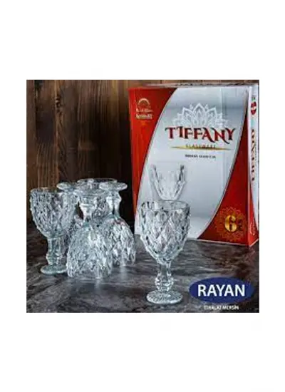 Rayan Tiffany 6'lı Lüx Ayaklı Bardak