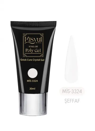 Poly Jel Protez Tırnak Hızlı Tırnak Uzatma Polygel 30 ML 3324