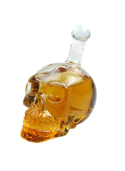 1000 ml Crystal Head Kuru Kafa İçki Şişesi