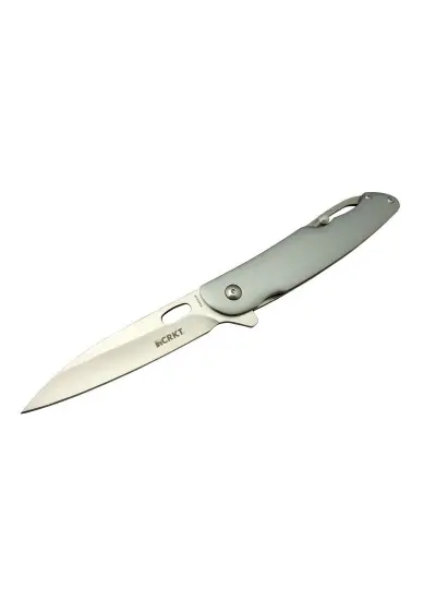 CRKT K240 XXP Kamp Çakısı 23 cm - Kancalı Metal Sap, Otomatil, Kılıflı, Kutulu