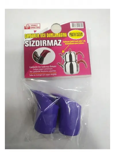 2'li Çaydanlık Sıvı Sızdırma Önleyici