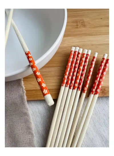 Chopsticks Bambu Yemek Çubuğu 10'lu