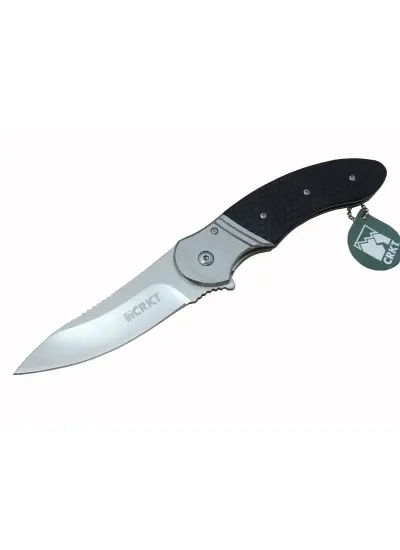 CRKT Hotenanny K 300 KXP Kamp Çakı 23 cm - Kaymaz Sap, Otomatik, Kılıflı