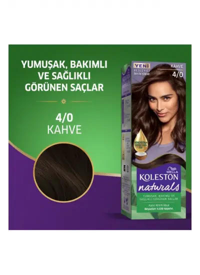 Naturals Saç Boyası Kahve 4/0