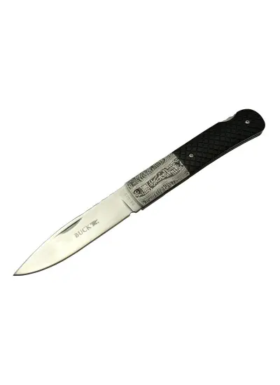 Buck Knives BK-012 Kamp Çakı 23 cm - Plastik Sap, Kılıflı, Kutulu