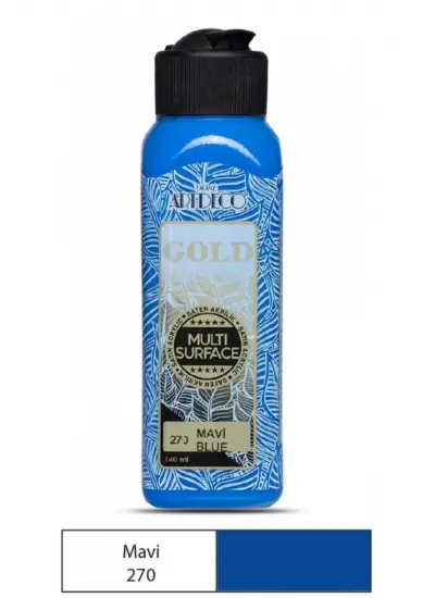 Artdeco Mavi Gold Akrilik Boya 140 ml 270