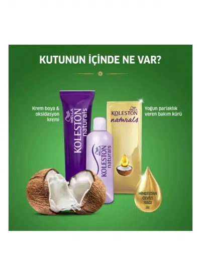 Naturals Saç Boyası Kahve 4/0