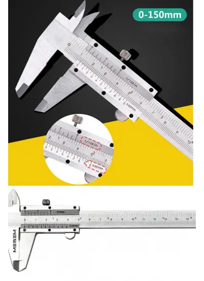 Kumpas - Çelik Kumpas 0,01 mm - 150mm 6inc