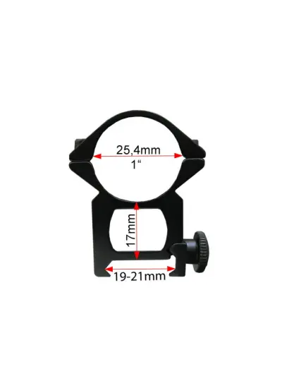 Çift Vidalı 22 Mm Dürbün Montaj Ayağı