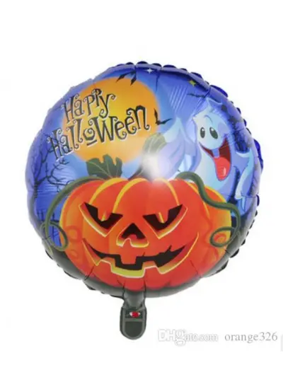 Happy Halloween Folyo Balon 18 inç