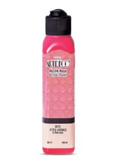 Artdeco Akrilik Boya 140 Ml Ateş Kırmızı