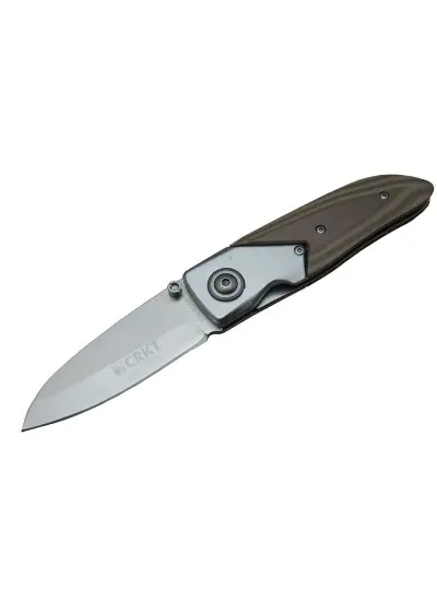 CRKT CR 0145 Kamp Çakı 18 cm - Ahşap Saplı, Kılıflı, Kutulu