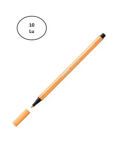 Umut Stabilo Pen 68 Florasan Orange 68/054 10'lu