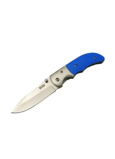 Sog Cutfy`s 6120 BL Kamp Çakı 18 cm - Mavi Sap