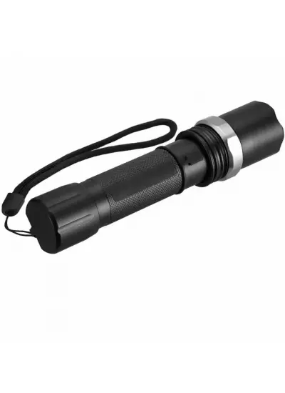 Km-110 Profesyonel Şarjlı El Feneri Ledli+flashlight+zoom Özellikli 6 Parça Full Set